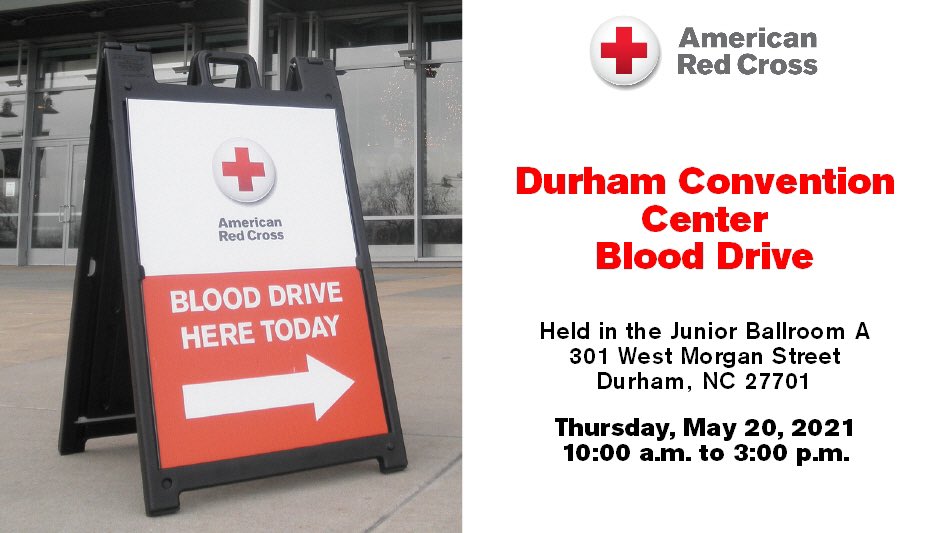 Donate blood today from 10am-3pm to support <a href="/RedCrossENC/">Red Cross Eastern NC #HurricaneSeason</a>. Walk-ins welcome! 🩸 #blooddrive #donateblood #redcross #savealife
