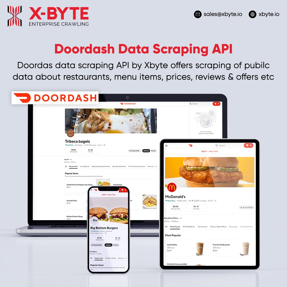 xbyteio's tweet image. Get Restaurant details, Menu pricing, reviews, and more from Doordas in Real-Time by providing a restaurant link, Cities, or customize input as per your desired requirement.

xbyte.io/scrape-doordas…

#ScrapingDoordash #DoordashDataScraper #DoordashAPI #xbyteio #USA #UK #Australia