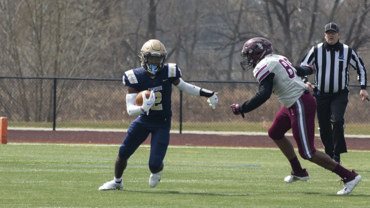 CanisiusHS's tweet photo. Congratulations Nik McMillan '22 on being named the All-Catholic Football MVP for this season! Plus, ten more members of the league champion Crusaders team earned All-Catholic honors: https://t.co/vPEoMEoUru
Nice work, gentlemen! 👏🏽🏅🏈🏆

#pursueexcellence #WhyCHS https://t.co/aaTWang4Va