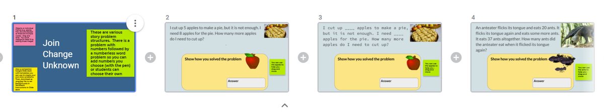👀Hey AVRCE teachers - we've added some Word Problem Jamboards to our Launchpad site (scroll down, scroll waaay down).  

💻Jamboards for addition / subtraction story problem structures - Numberless word problems too!  
sites.google.com/gnspes.ca/avrc…
<a href="/AVRCE_NS/">Annapolis Valley Regional Centre for Education</a>