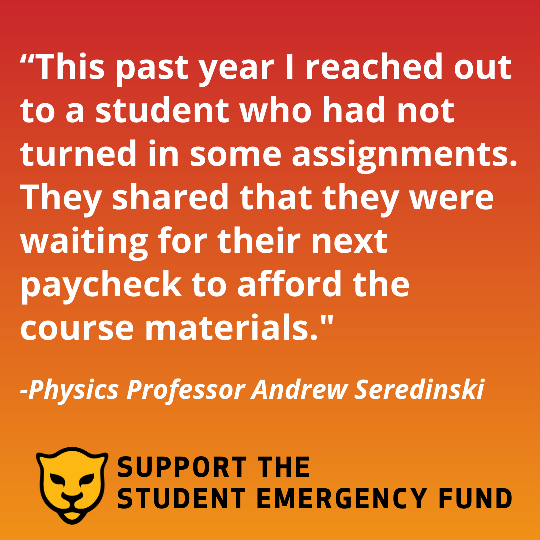WentworthAlumni's tweet photo. With a grant from the Student Emergency Fund, this student was able to purchase the materials needed for class. On 6/5, Professor Seredinski will join his colleagues &amp; lace up his sneakers to raise money for this critical fund. Can you help? https://t.co/mGwWv0YBN4 #wentworthit https://t.co/8kd1YgVcD5