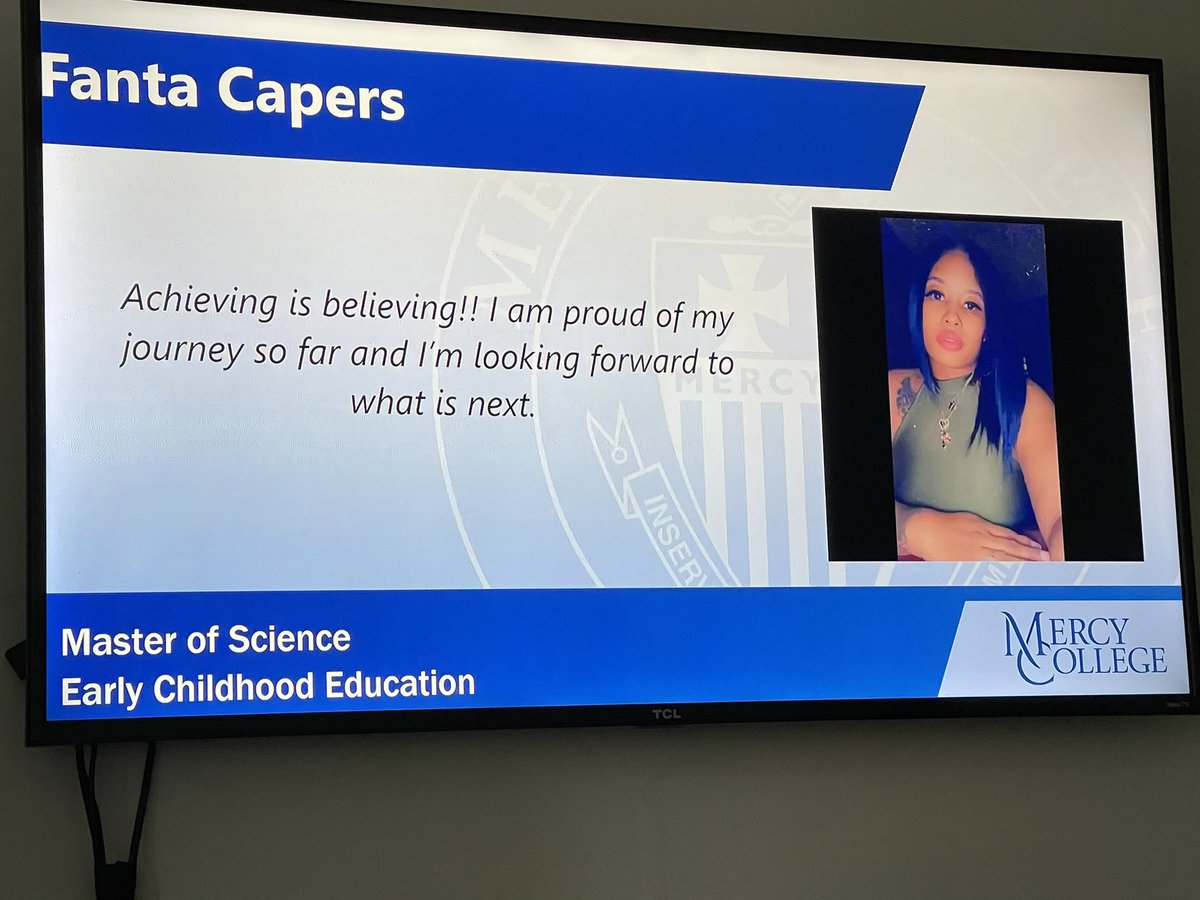Ms_Chynadoll4's tweet image. Master of Science in Early Childhood education Dual #2021grad #mercycollege 🎓🎓🎓🙌🏽🙌🏽🙌🏽👩🏽‍🎓👩🏽‍🎓