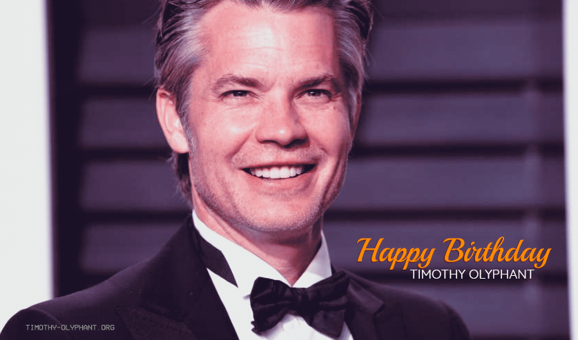 Happy Birthday Timothy Olyphant!!!    