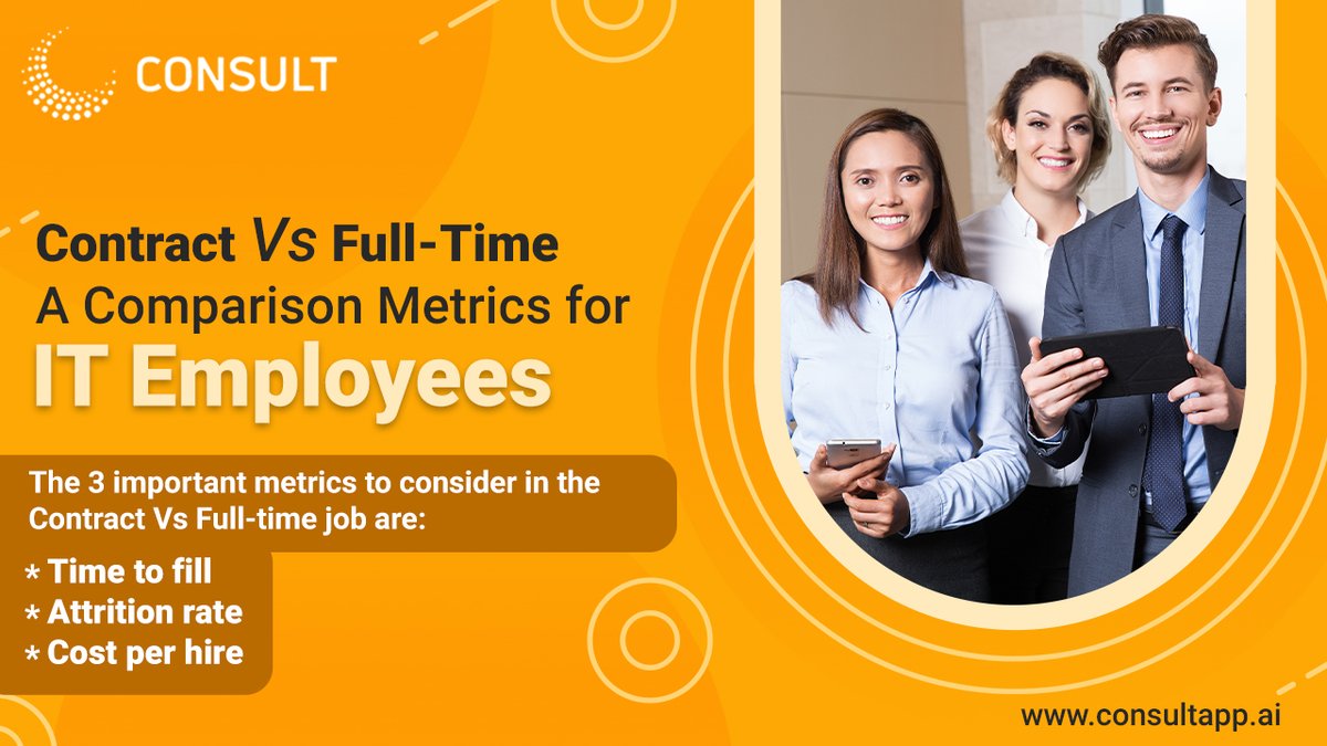 Contract Vs. Full-Time: A Comparison Metrics for IT Staffing.... consultapp.ai/pricing

#invoice #automation #invoicingsoftware #invoicing #atkku #consult #payroll #quickbooks #itstaffing #vendor #subcontractor #accountsreceivables #accountspayables #tax #statetax #federaltax