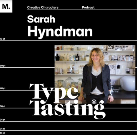 Monotype. (@monotype) on Twitter photo Episode 7 of #CreativeCharacters is now live! This week's guest is the brilliant <a href="/sarahhyndman/">Sarah Hyndman</a>, founder of <a href="/TypeTasting/">Type Tasting</a>. If you're a lover of all things #typography (and even if you're not) - don't miss this one.
Available here ➡️ apple.co/2QygfIU, Spotify, etc. Episode 7 of #CreativeCharacters is now live! This week's guest is the brilliant <a href="/sarahhyndman/">Sarah Hyndman</a>, founder of <a href="/TypeTasting/">Type Tasting</a>. If you're a lover of all things #typography (and even if you're not) - don't miss this one.
Available here ➡️ apple.co/2QygfIU, Spotify, etc.