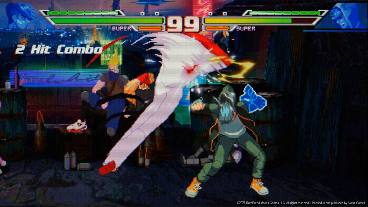 🔥NEW FIGHTING GAME! (Blazing Strike)
Inspired by CAPCOM and SNK 2D classics, the game is developed by RareBreed Makes Games and published by Aksys Games. It is coming to Consoles and PC in Spring 2022! Mostly importantly, it has Online Mode, which is powered by GGPO!
