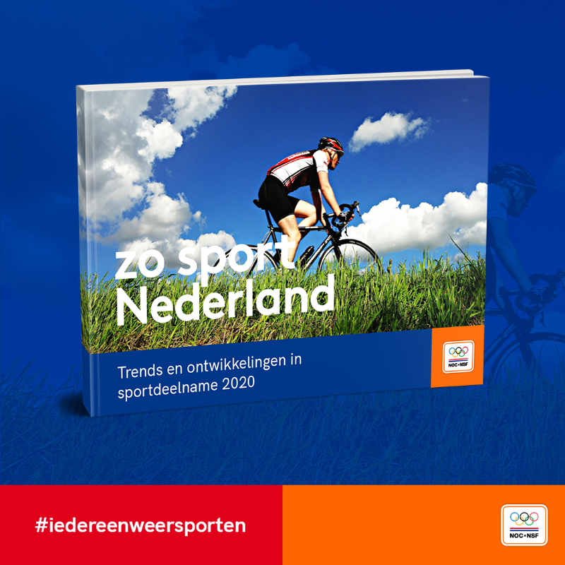 Impact #coronacrisis op de sport in NL: 52 procent van de Nederlanders is in 2020 minder gaan sporten / gestopt met sporten. Het aantal dat wekelijks sportte is afgenomen met een half miljoen! Zie rapport <a href="/nocnsf/">NOC*NSF</a> 'Zo Sport Nederland 2020' via bit.ly/3v7Mv4F #blijfbewegen