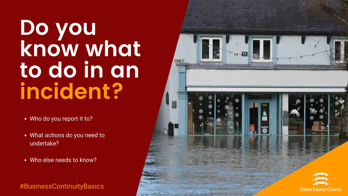 When your business is impacted by an emergency do you know what to do? ow.ly/iorM50EJQ45

#BusinessContinuityBasics #BCAW2021