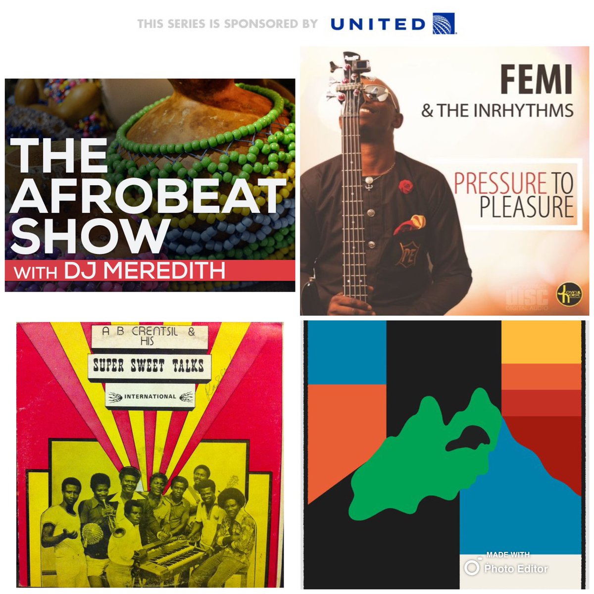 DJMEREDITHBTR's tweet photo. LISTEN HERE: 🎧 https://t.co/aTCuergVWz NEW #AfrobeatShow @BreakThruRadio @united

EPISODE: DO IT TO THE BEAT 🔥

It’s #Time2Groove to @ancientastros @AndrewKleinDrum @Earthboogie_ @EtukUbong @FelyTchaco @hypnoticbrass @MvulaMandondo @Nubiyantwist @SaidiKanda @WarsawAfrobeat https://t.co/yu06to2kq1