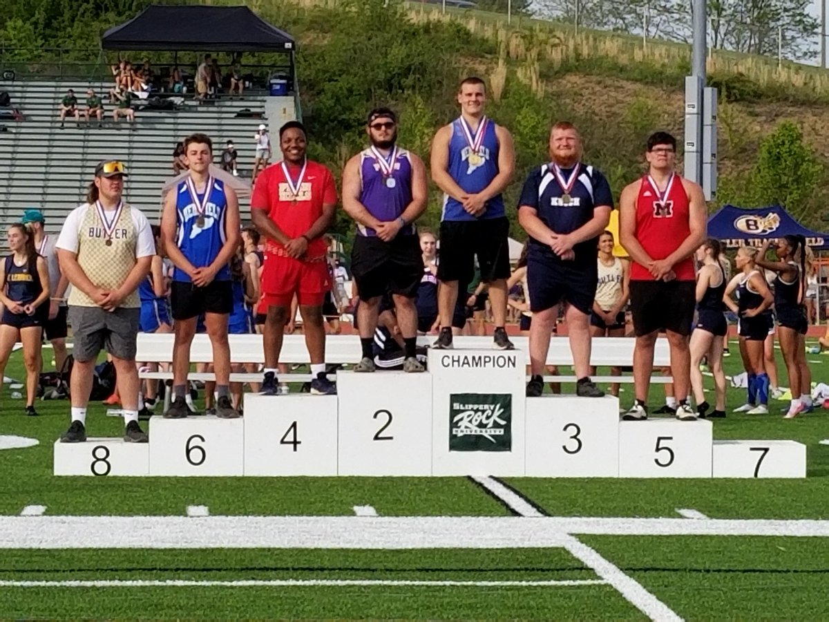 Josh Rohland/Slippery Rock Thrower tweet media