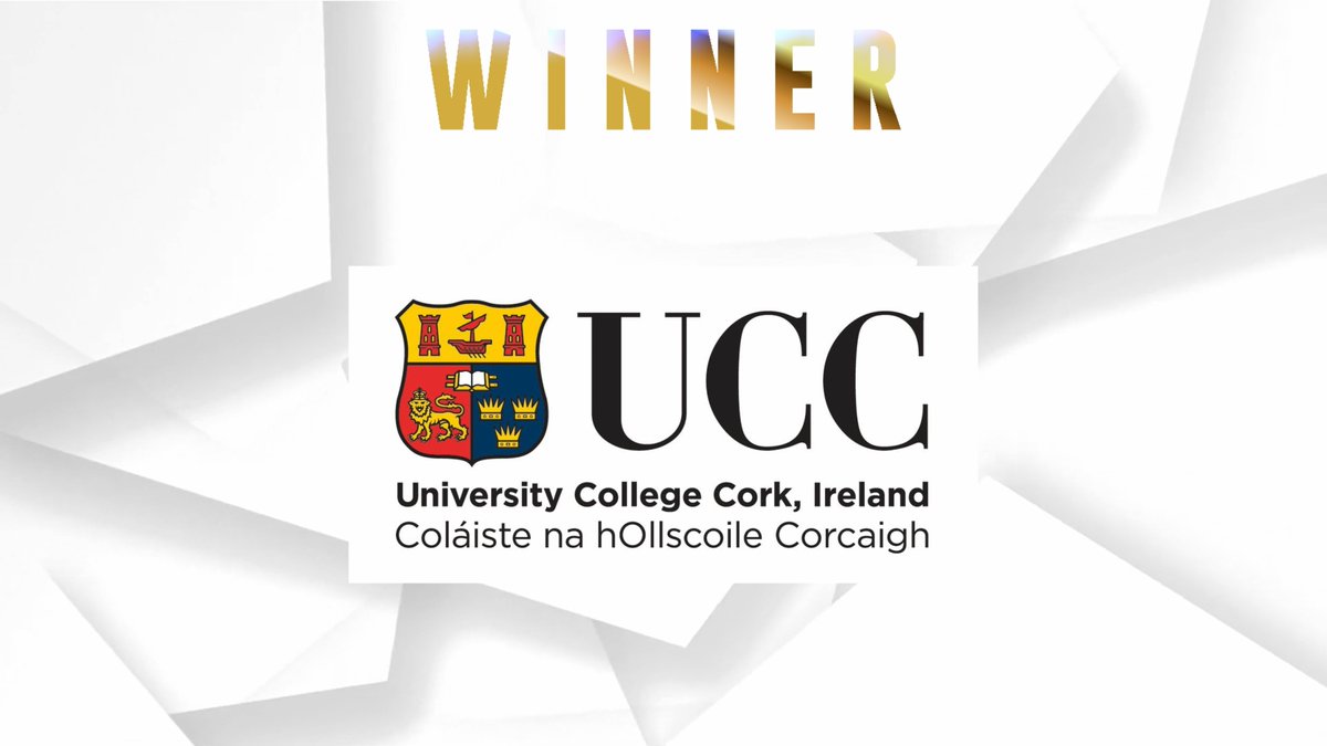 Congratulations to @ucc on winning Best Green Campus! #EducationAwardsIRL