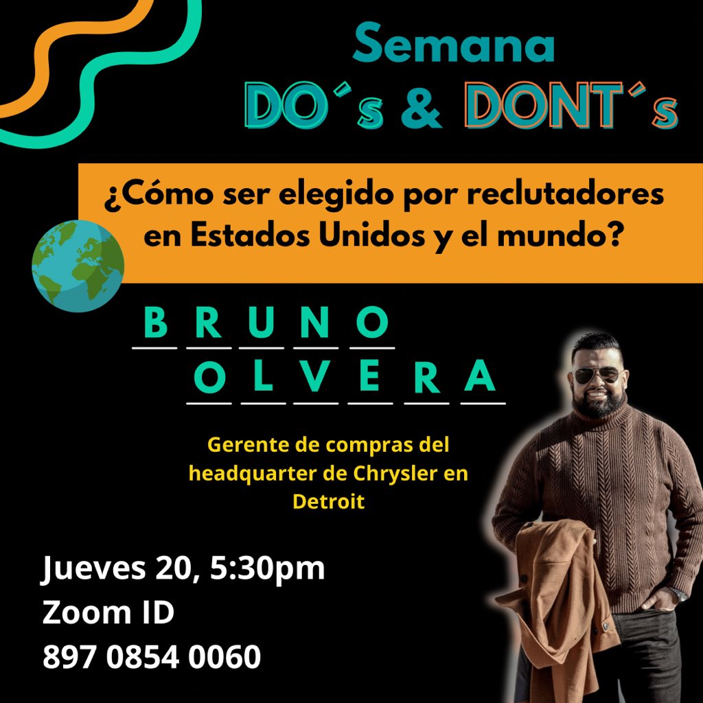 Te esperamos hoy!! En esta súper conferencia!!🤩🤩 cualquier duda mándanos msj!! #jobseekers