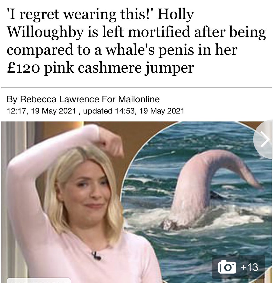 Holly and Phillip always have a whale of a time 😂

Pure collection.... the biggest and the best in luxury cashmere with every colour under the sea 🌊

#HollyWilloughby #ThisMorning #purecollection