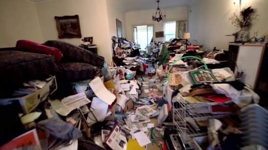 This week is Hoarding Awareness Week. In a cluttered home, escape routes a likely to be blocked so you may become trapped if there were a fire. If your home is hoarded, make sure your escape routes are clear and you have working smoke alarms as a minimum. #HelpingHoarders