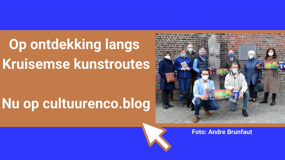 Davidsfonds's tweet photo. Onze medewerkers? Gedreven, creatief én artistiek! Ontdek de Kruisemse #kunstroutes nu op onze #blog: https://t.co/f0nv2bbnhQ #kunst #wandeling #routeyou https://t.co/pjQ9fQJcg1