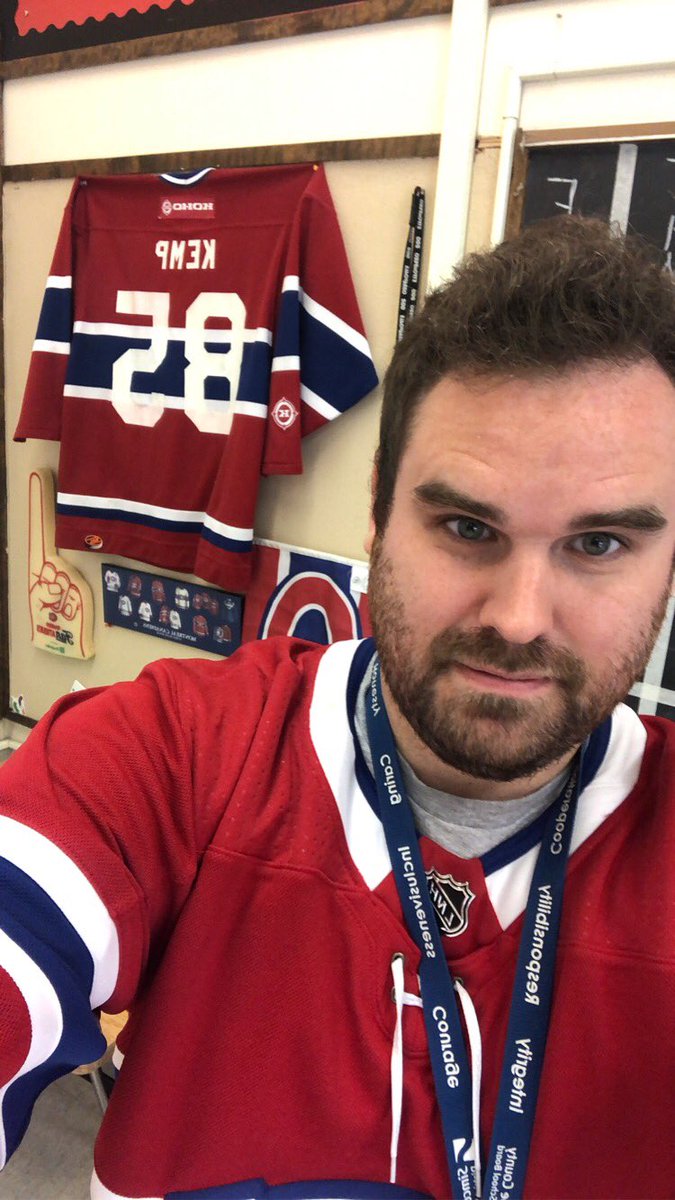 MrSteveKemp's tweet photo. @scappadocia Never looked better Mr Cappadocia! Leadership in action! Voici une bonne série. Montréal, allons-y! #GoHabsGo https://t.co/dS9b7YPpQx