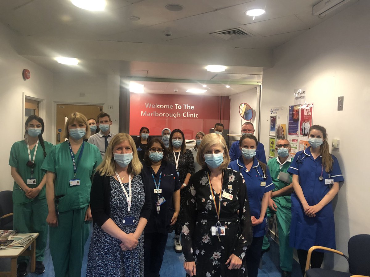 Piloting our first heart failure integrated care clinic at RFH. Go team! This is paving the way for working in a collaborative and innovative way with our primary, community and local authority partners. ❤️