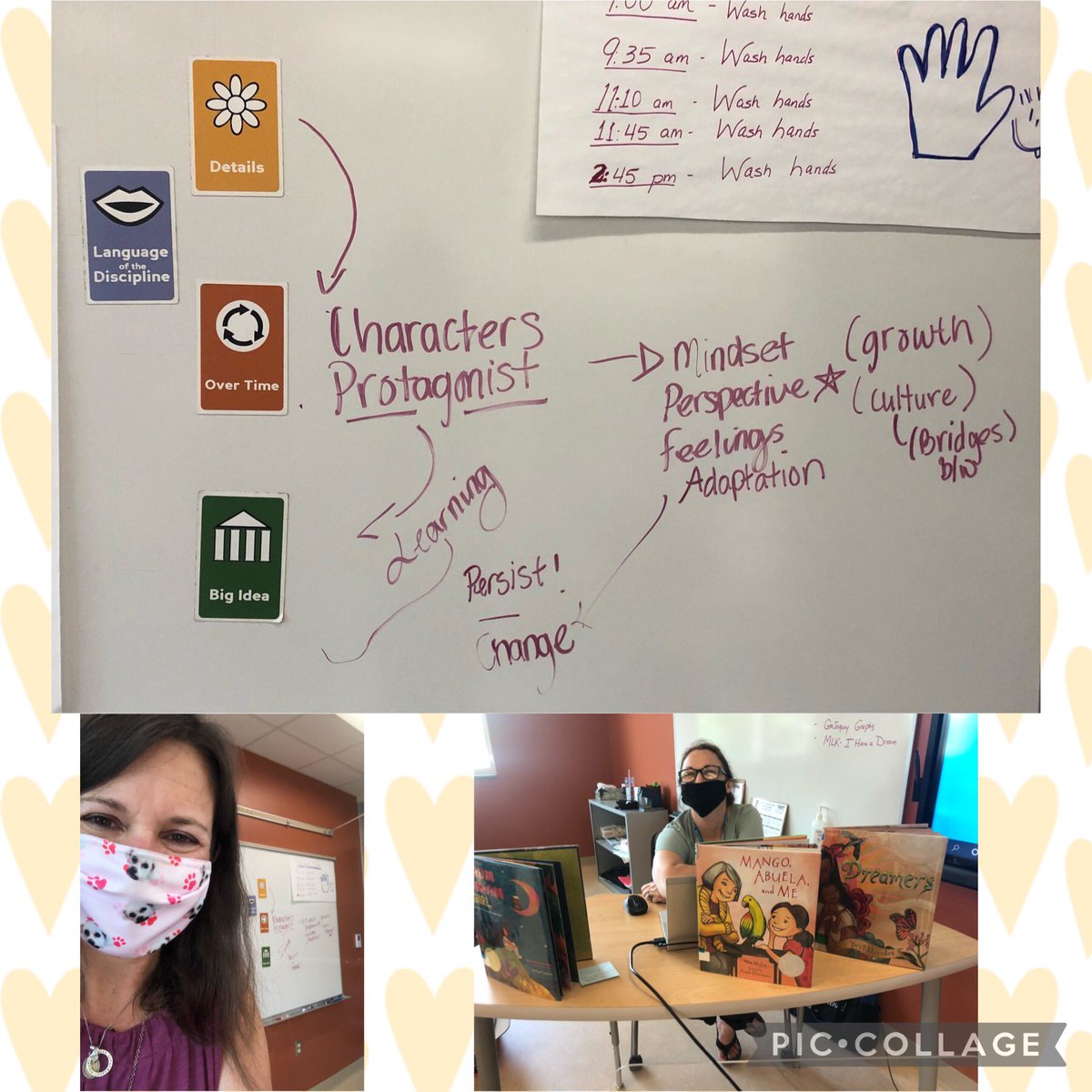 abgerman's tweet image. A fabulous morning &amp;amp; discussion this  in @lebjohns class as we enjoyed three amazing picture books to help us see and understand #variousperspectives and connect texts to text and world; details and #changeovertime guide us to big idea through Language of the discipline!