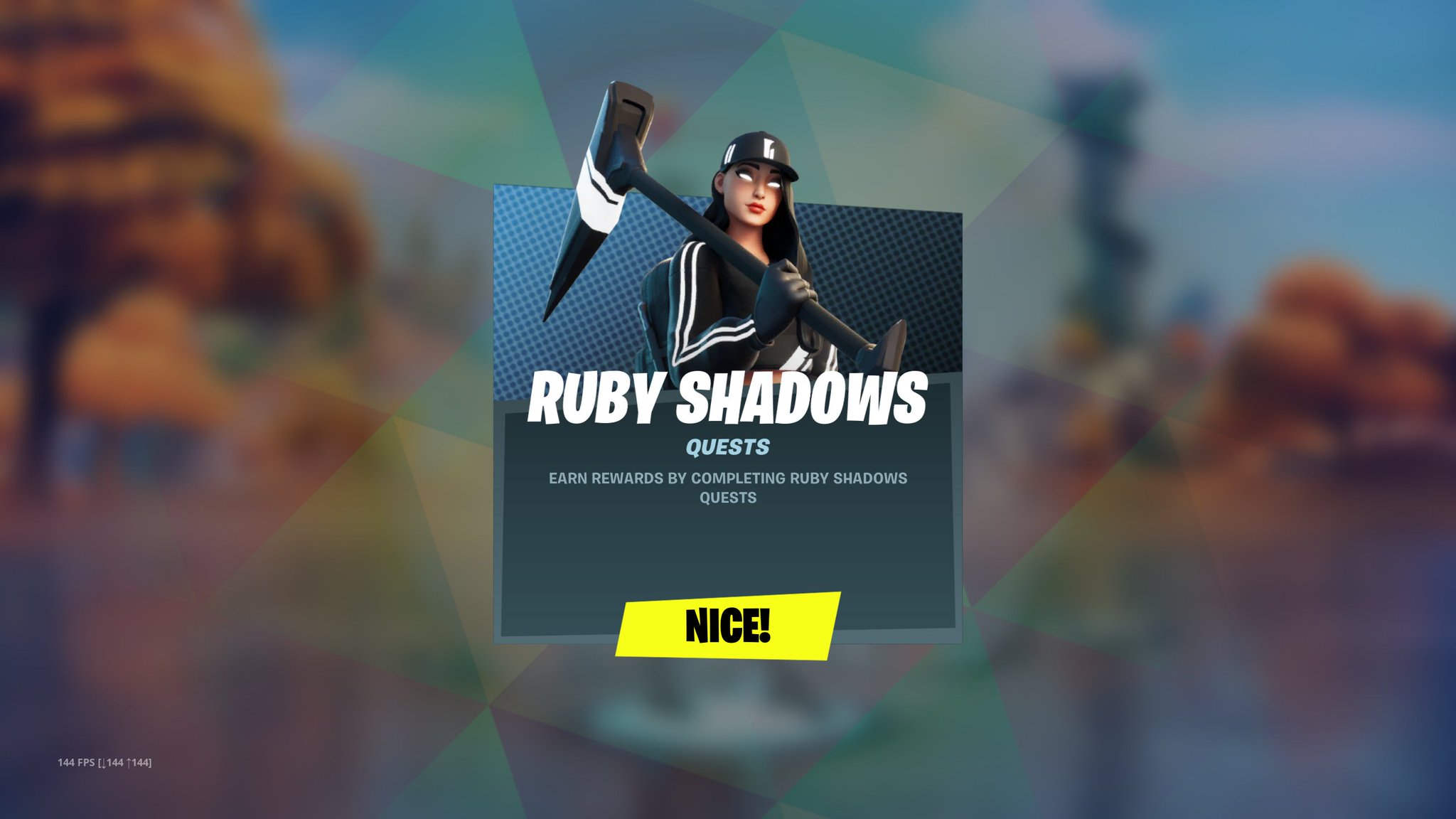 Shiinabr fortnite leaks on twitter the ruby shadows quests are now available 