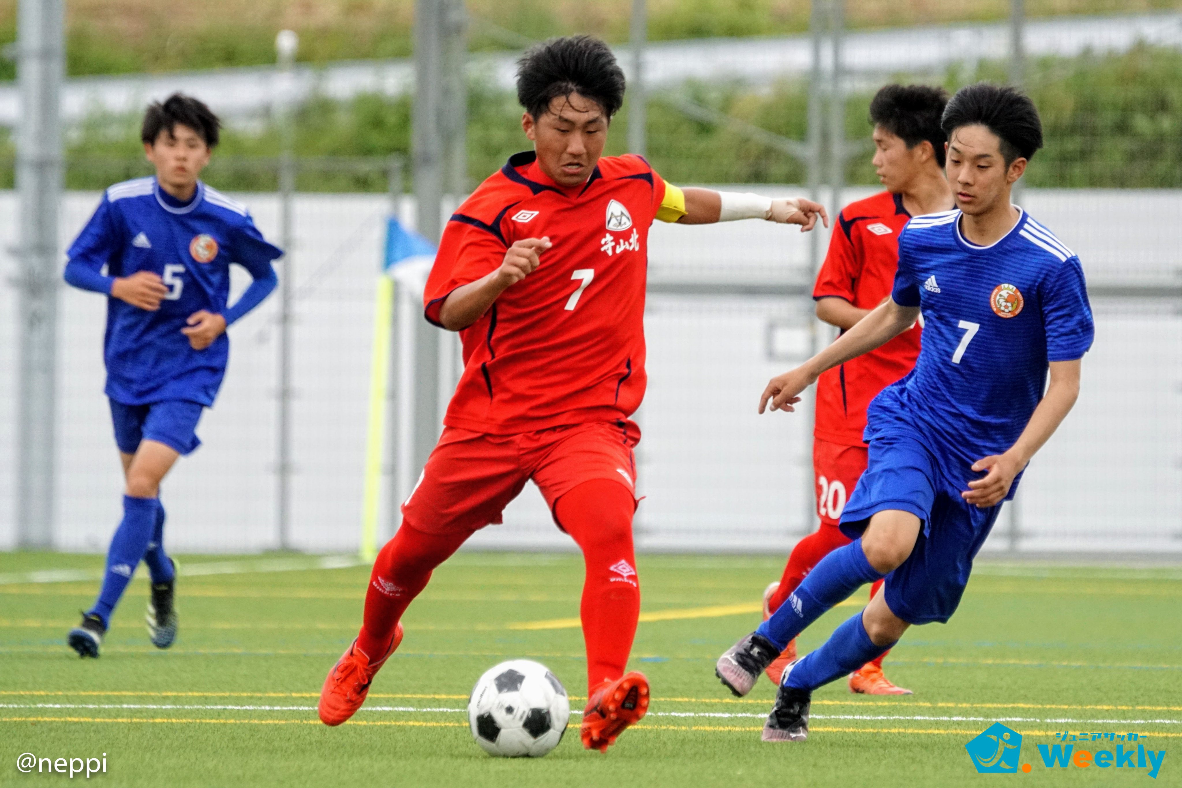 ジュニアサッカーweekly 公式 写真レポート 田畑一星の2得点などで守山北が長浜北敗り3回戦へ 写真 124枚 T Co M97nbu8dzh 高校サッカー インターハイ 高校総体 滋賀県大会 守山北高校 長浜北高校 ジュニアサッカーweekly