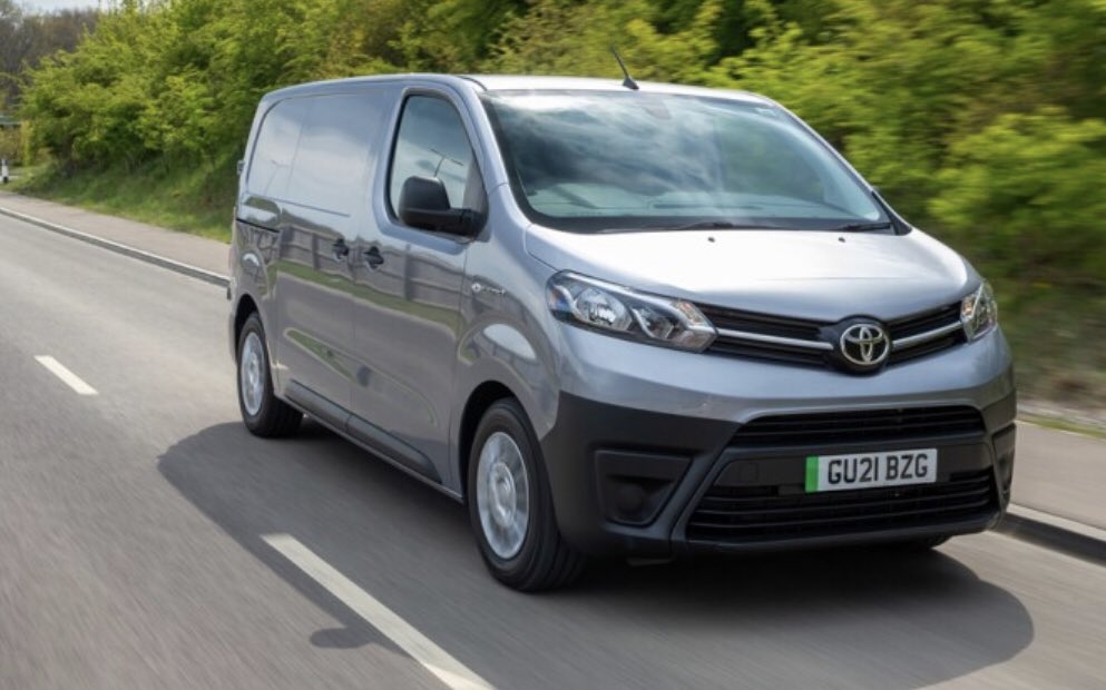 Toyota launches battery-powered van