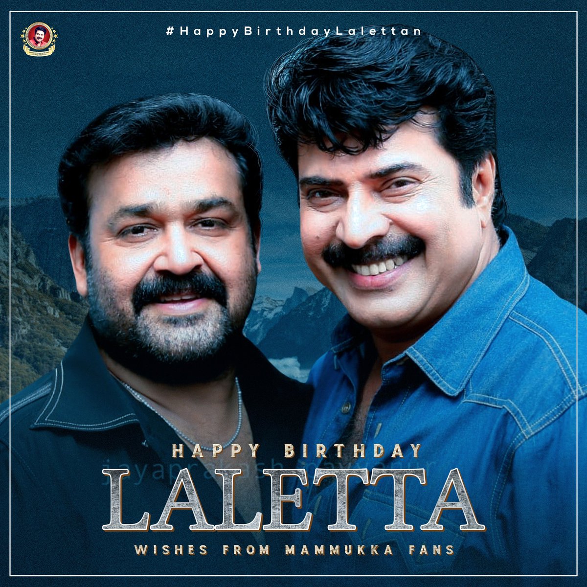 mfwaikerala's tweet photo. Happy Bday #Laletta @Mohanlal 🎂

All the very best for your upcoming projects &amp; Eagerly waiting to see you with @mammukka together on big screen again 😍

Here we also launching special birthday poster from team @ThamburanMfc

#HappyBirthdayLalettan https://t.co/Gb7JdnXjei