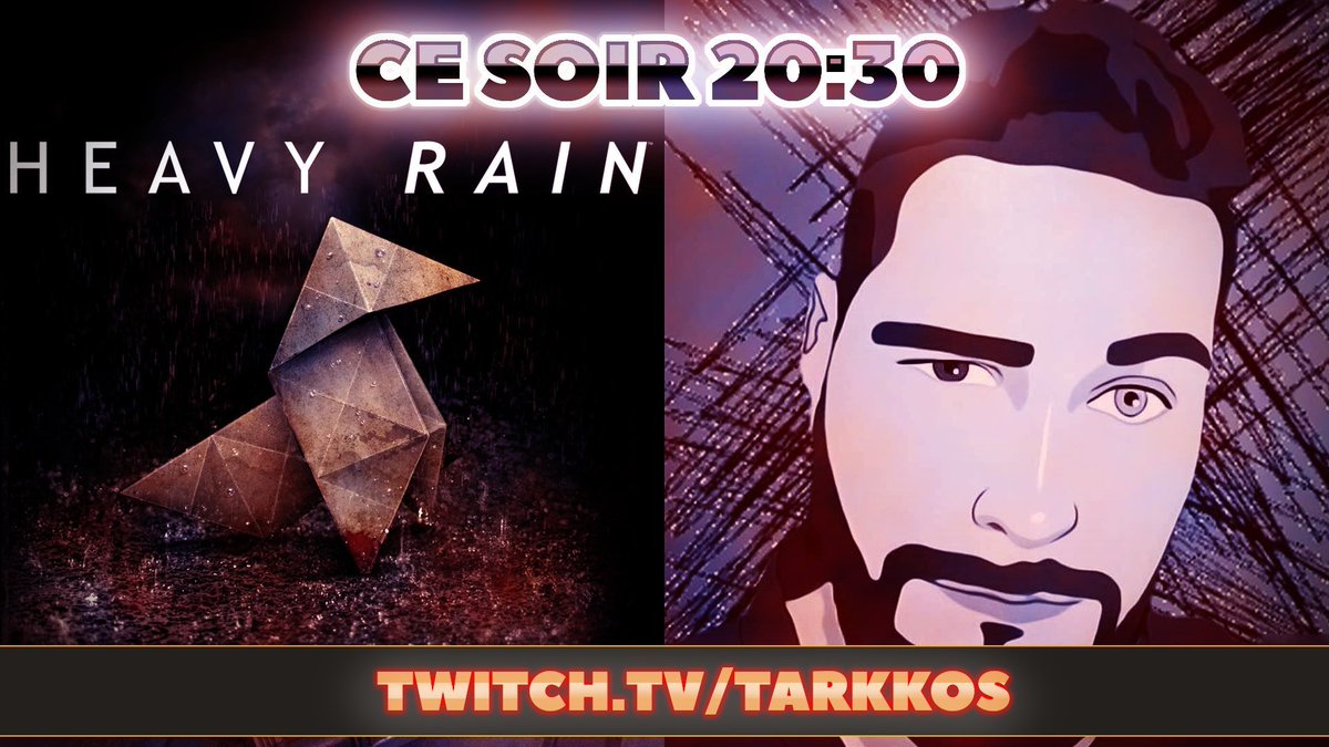 TarKKos's tweet photo. On continue #heavyrain  notre trilogie de David Cage, ce soir, à 20:30 sur https://t.co/7QOr1rAjLf

!command !animations

#twitch #twitchfr #twitchfrance #TwitchAffliate #twitchstreamer #twitchstreamers https://t.co/dPP2qVqFvc