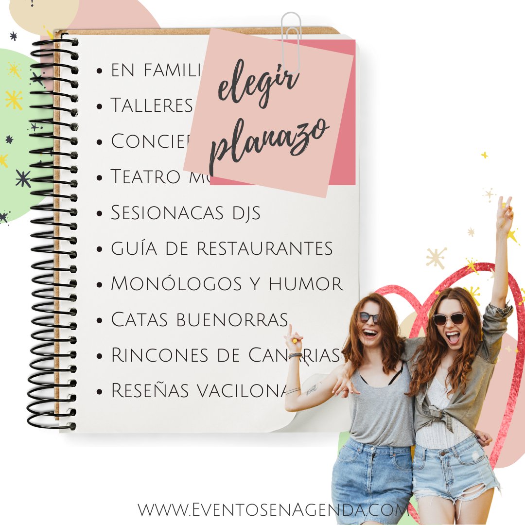 EventosenAgend1's tweet photo. ¿Ya tienes tu planazo?😎

Si estás decidiendo de qué rollito ir este finde, tienes todas las opciones en la web de ocio más buenorra y completa:
📆📌 https://t.co/7XhbfodI7c ⁠ ⁠ ⁠ 

¿Toooonseeeesssss?
¿Nos hacemos un tardeo? ✌🤩 https://t.co/tiJXXTp4up