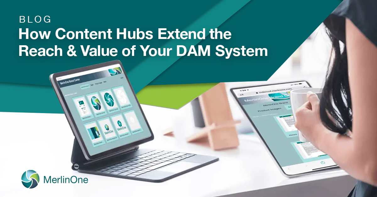 Whether you have a #DAMsystem in place or are looking to implement one, consider a solution that offers a #brandportal capability as an extension of the core product. Take content asset management to the next level with a Content Hub. 💭 Read the blog: hubs.ly/H0Mf5cK0