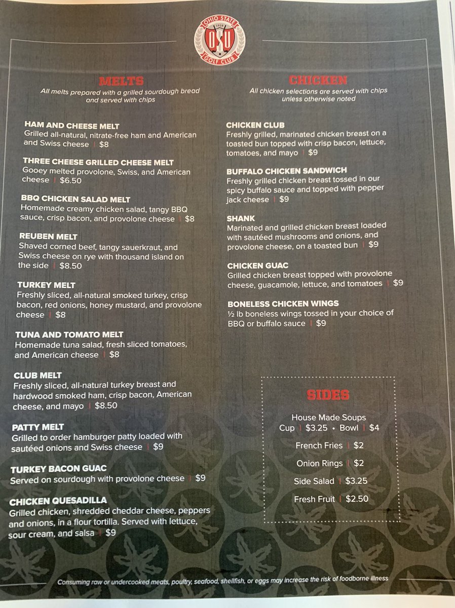 🚨ALERT🚨
This just in! Our full menu is back! 
Come in Tuesday-Sunday 11am-5pm for good golf🏌️‍♀️ , great food🧆 and even better service⛳️☀️!!