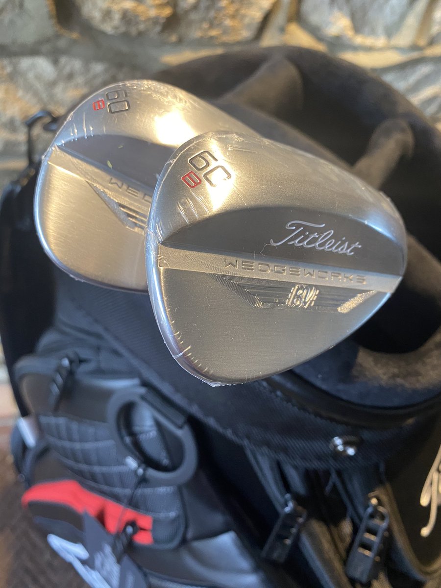 Something very special has just arrived here in store. The ultra rare limited edition @Titleist Vokey Wedgeworks! Usually only kept for players on tour, we have 2 available here for purchase. Perfect for anyone who wants that tour authentic feel and performance 🏌️#titleist #vokey