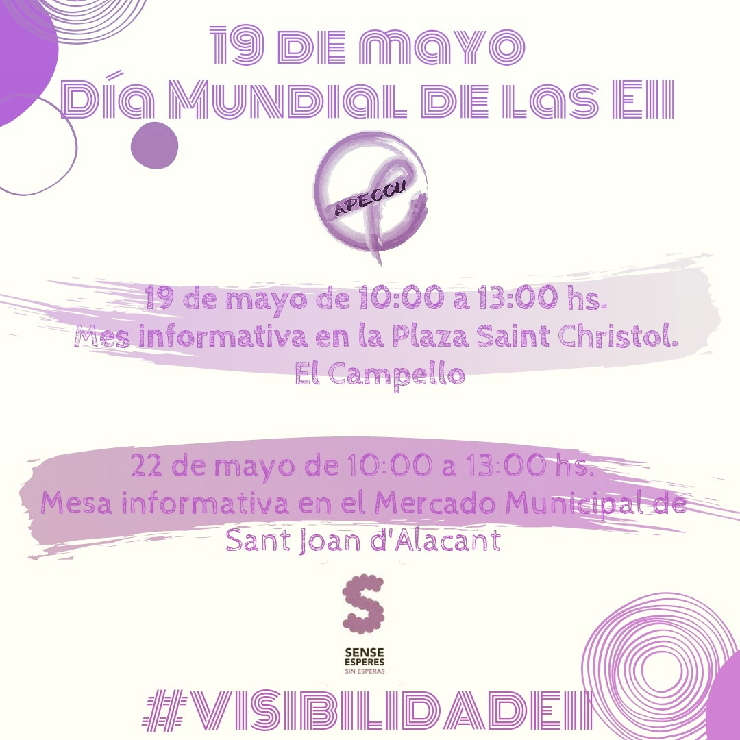 APECCU1's tweet image. Agradecemos a la gente de El Campello, por acercarse a nuestra mesa a informarse sobre las Eii.
El 22 de mayo de 10:00 a 13:00 hs. estaremos en Sant Joan d'Alacant
¡Te esperamos! 💜

#VisibilidadEII #EII #ColitisUlcerosa #Crohn #IBDVisible #cuci