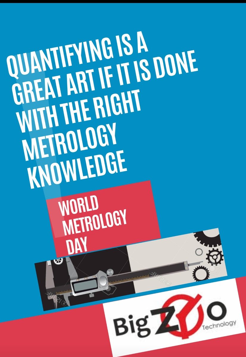Wishing all fellow Metrologists World Metrology day . It's our day 😊
#MetrologyDay