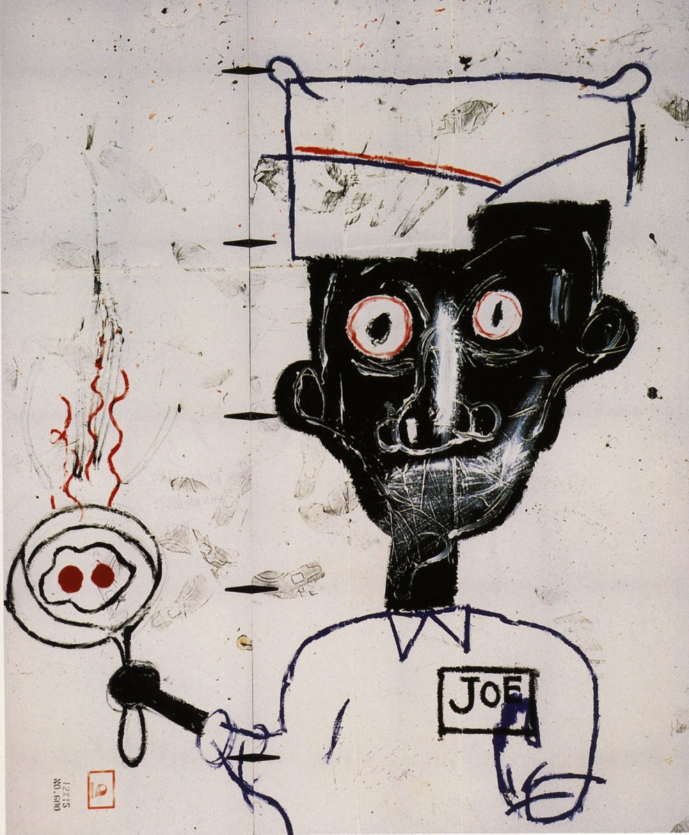 Eyes and Eggs, 1983 #americanart #basquiat