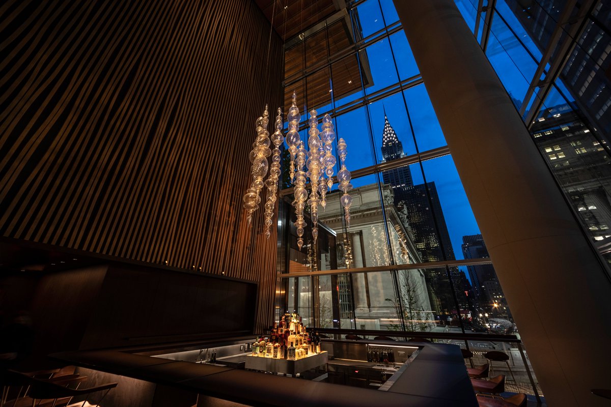SLGreen's tweet photo. This week, we celebrated Chef @DanielBoulud’s @LePavillonNYC opening at @One_Vanderbilt. The doors of this 11,000 sqft restaurant, designed by #IsayWeinfeld, now welcomes all to enjoy one of the most extraordinary culinary experiences in NYC. https://t.co/Ril1VnPQTD