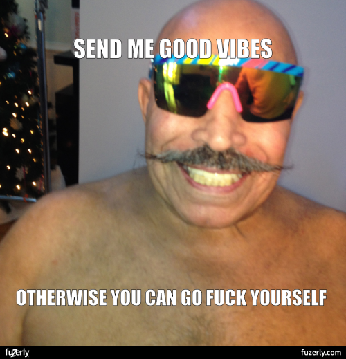 SheikFuzerly's tweet photo. I NEED SOME GOOD MOTHERFUCKING VIBES TODAY #IronSheikFuzerly #IronSheik https://t.co/xK41jzKPJc