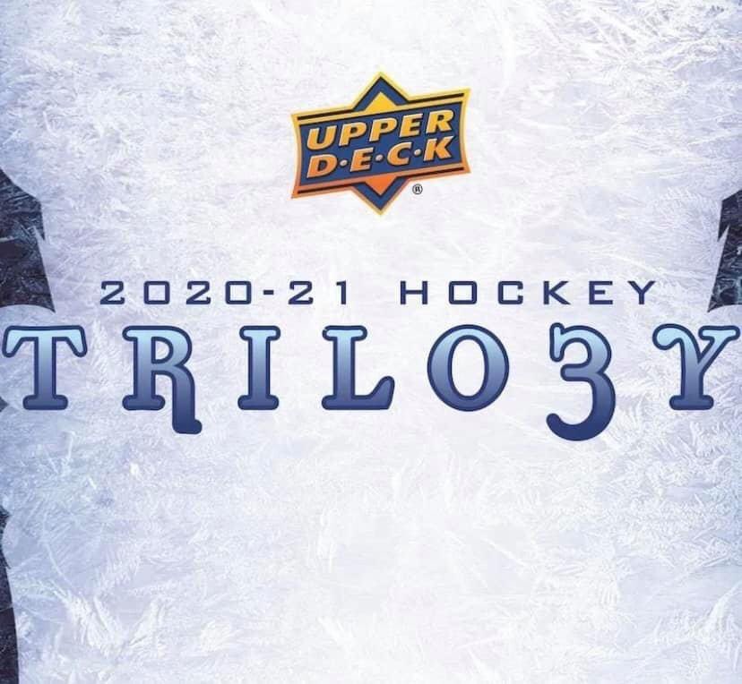 nielsonTSN1260's tweet photo. My boys over at @BreakKingz have been cracking a bunch of the new 20-21 Trilogy cards. 

I’ll likely break some this Sunday as well. If you want to check out the Trilogy breaks join the group today. 

https://t.co/Ze0qyKOFg3 https://t.co/WNlCooKfms
