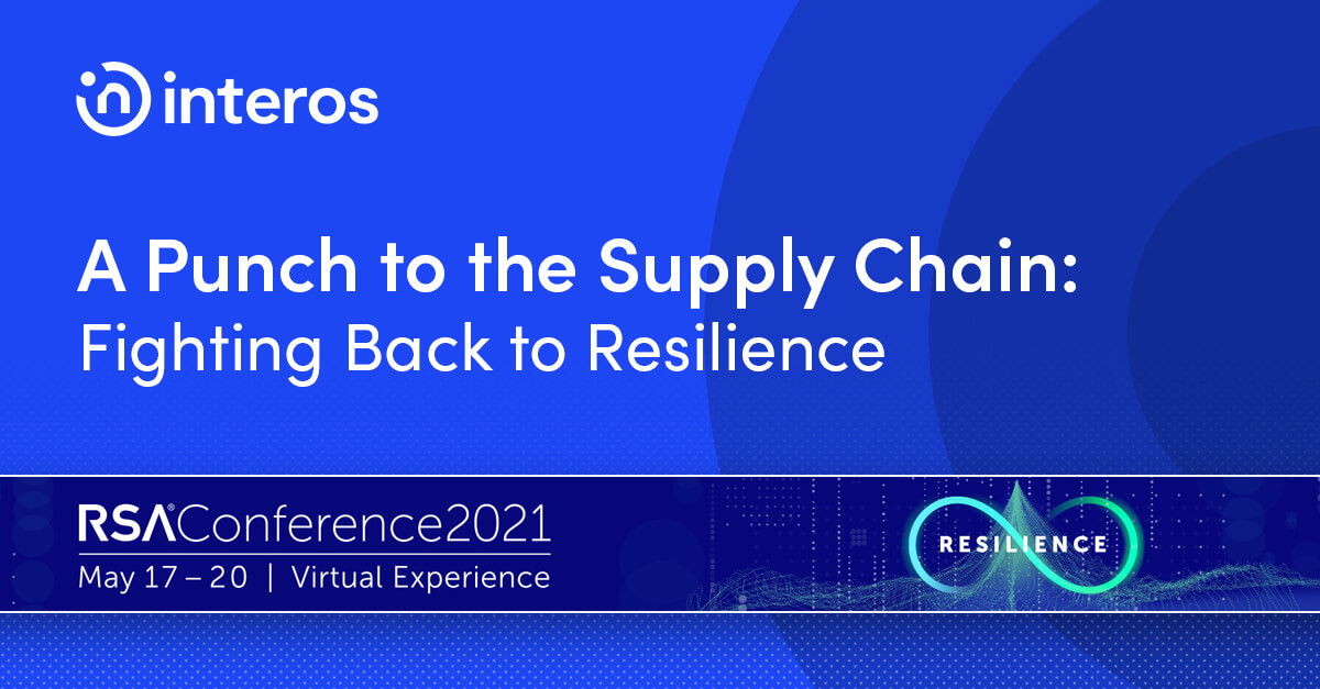 interos_ai's tweet photo. This is your 5 min warning!!

@InterosInc, @Google, @Microsoft and @Gartner_inc are about to start their session at RSAConference 2021.

Don't miss it!

https://t.co/ofw9czHl5r

#RSAC #RSAC2021 #Interos #OperationalResilience #CyberSecurity  #SeeEverythingDoAnything https://t.co/TQa9W6U2tg