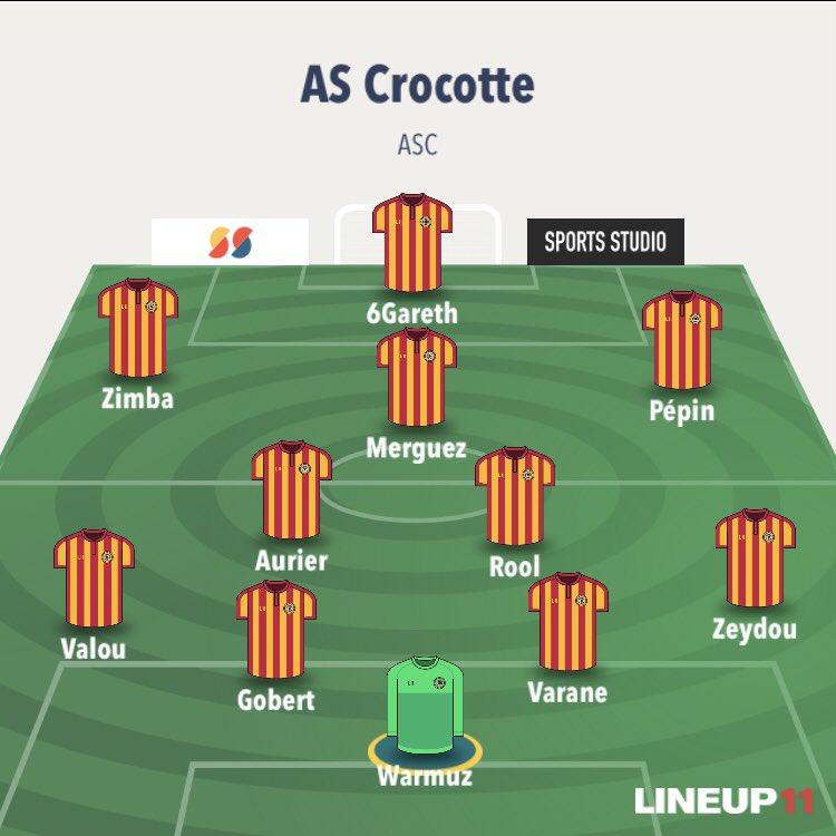 La compo pour le tournoi de ce soir :

#ClubPro