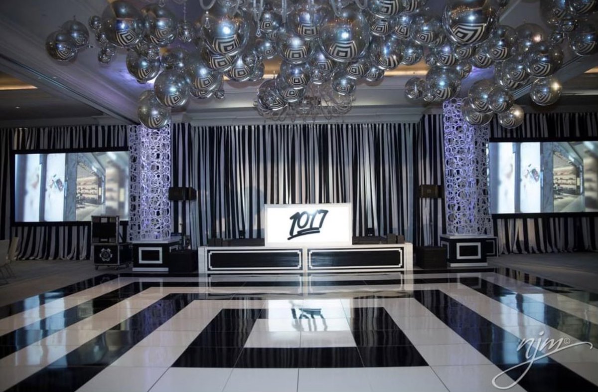 Social events are here! Make a statement with our black and white striped drapery and geo towers for your special event.

Venue: St. Regis Atlanta
Photography : Nancy Jo Photography

#questevents #specialevents #pipeanddrape #eventrentals #creativedecor #creativedesigns