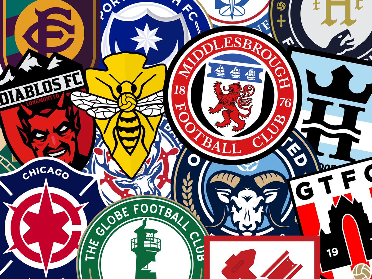 NickBudrewicz's tweet photo. I’ve put some of my football (soccer) crest designs into a collection over on my website ⚽️🛡

Hit the link to check it out! 👇🏻
🔗 https://t.co/sdbUIB8WQp

#logodesign #branding #identity #football #soccer #sportsdesign #portfolio #graphicdesign https://t.co/pCqg0xHhdZ