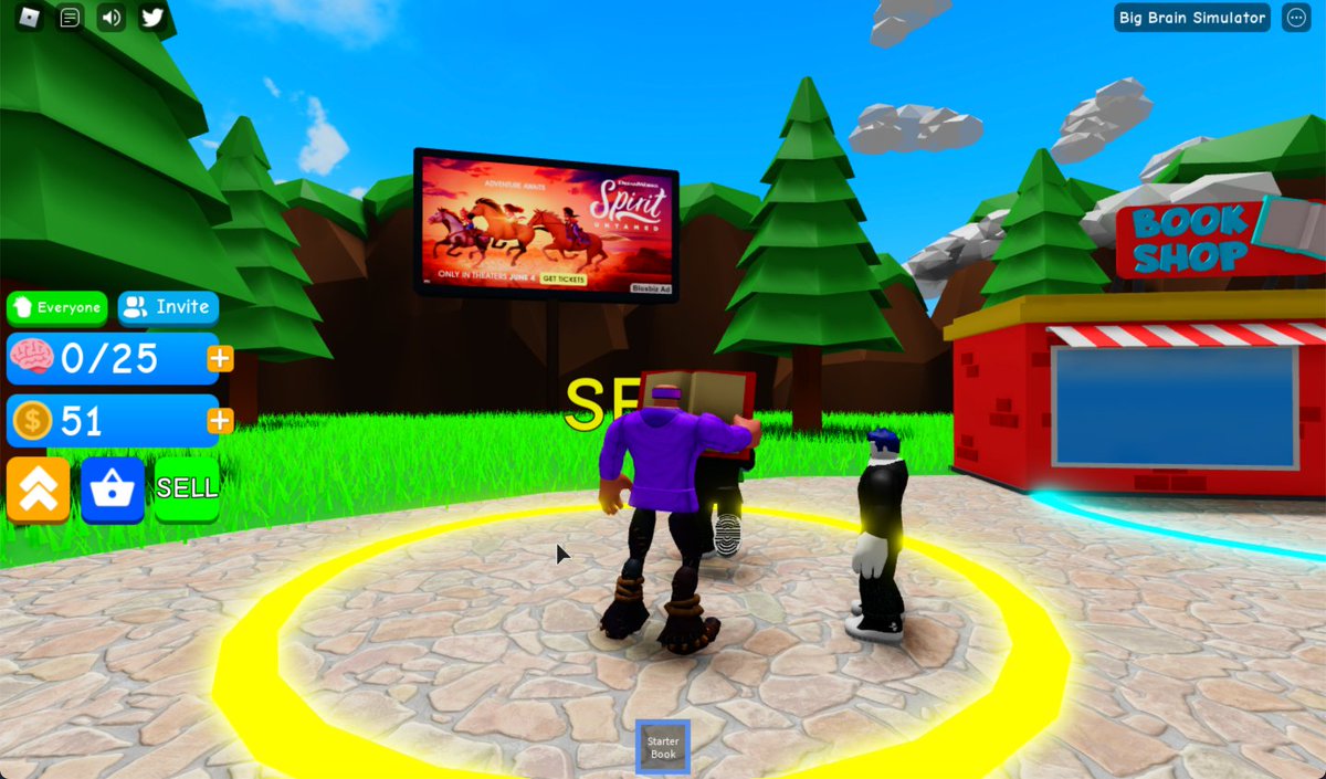 Bloxbiz On Twitter Dreamwork S Upcoming Film Spirit Untamed Has Entered The Metaverse You Can Now See Ads For The Film In Roblox Across Bloxbiz S Network Of Select Game Partners Catch Spirit - roblox network simulator