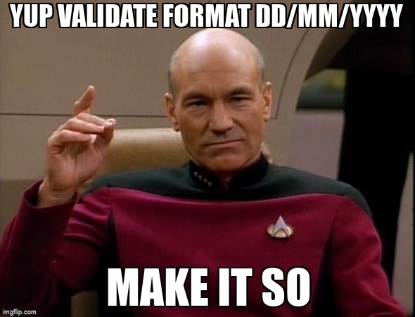 overflow_meme's tweet image. Yup validate format DD/MM/YYYY stackoverflow.com/questions/6762… #reactdatepicker #yup #reactjs #javascript