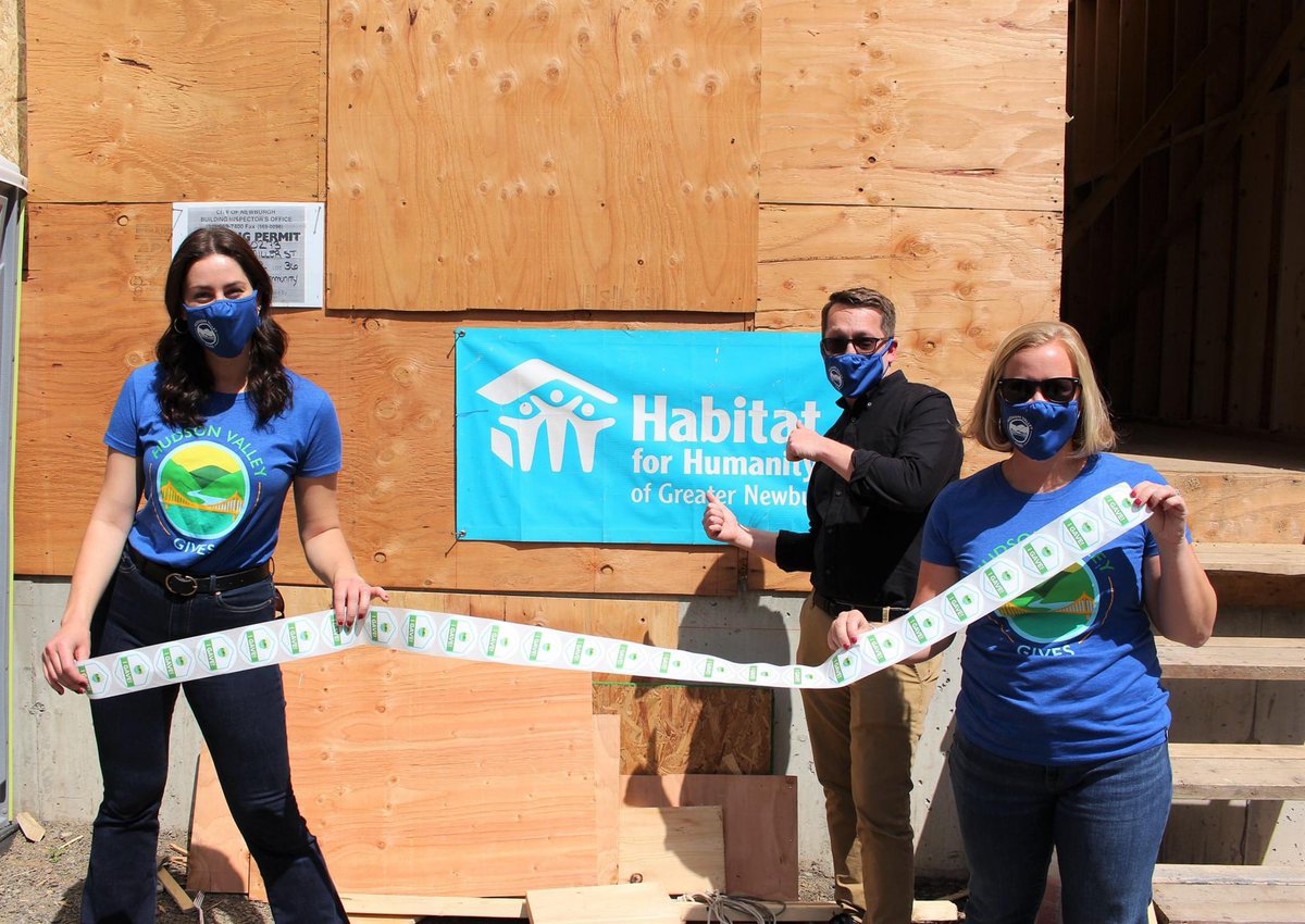 Thank you for your support @HVGives!

 A stable, affordable home builds the foundation for good health, academic success, and financial stability for Newburgh.

#hvgives #habitatnewburgh #habitatforhumanity #fairhousing #hudsonvalleyny #newburghny