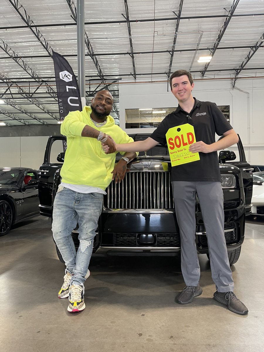 davido's tweet image. We rise by lifting others but don’t forget to reward yourself!!! WHO DEY ZUZU!! Just copped my first RR!! God is good! I’m forever grateful to y’all!! ❤️ ... oh yea 2021 BTW 😇