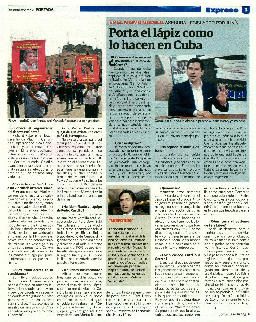 DiarioDeCurwen's tweet photo. ¿Cuál es la especialidad de Combina para que escriba tantas columnas sobre Junín para los diarios locales? Ninguna. Solo vivió un tiempo allá. Ni siquiera es de Junín, él nació en San Borja. https://t.co/CeGXKphl9u