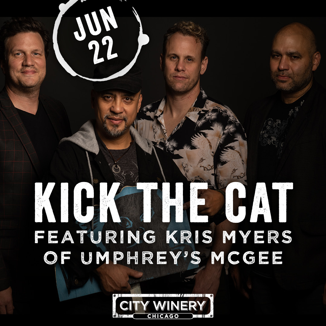 Chicago! New show announced at <a href="/CityWineryCHI/">City Winery Chicago</a> on 6/22. Tix on sale now. citywinery.com/chicago/kick-t…