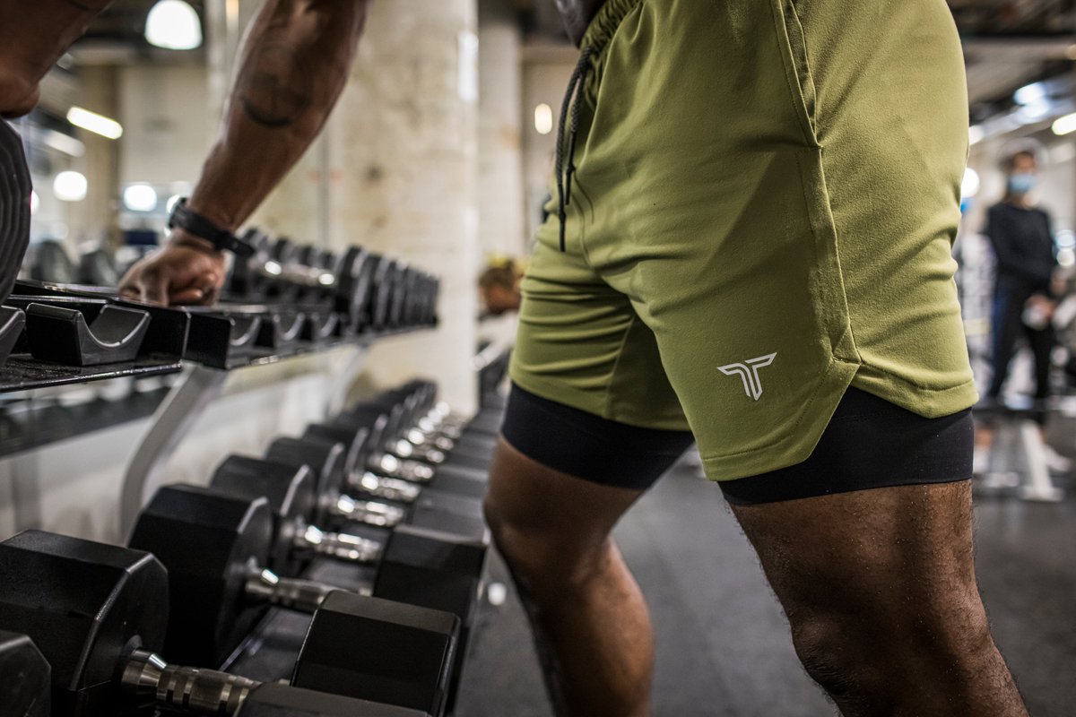 Our new Power Tech Shorts (seen here in Fatigue Green) are the perfect training short; featuring 4-way stretch and reflective details for high visibility at night. takedownshop.com/products/power…