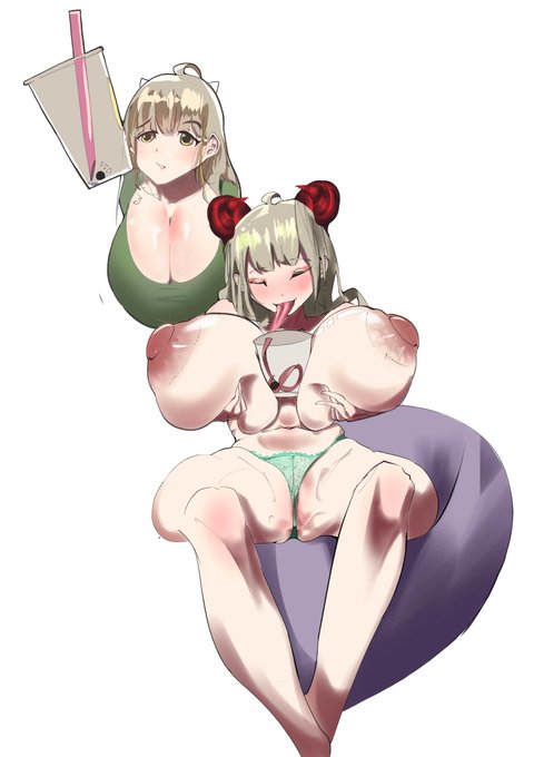 最後のタピオカ(落書き) 