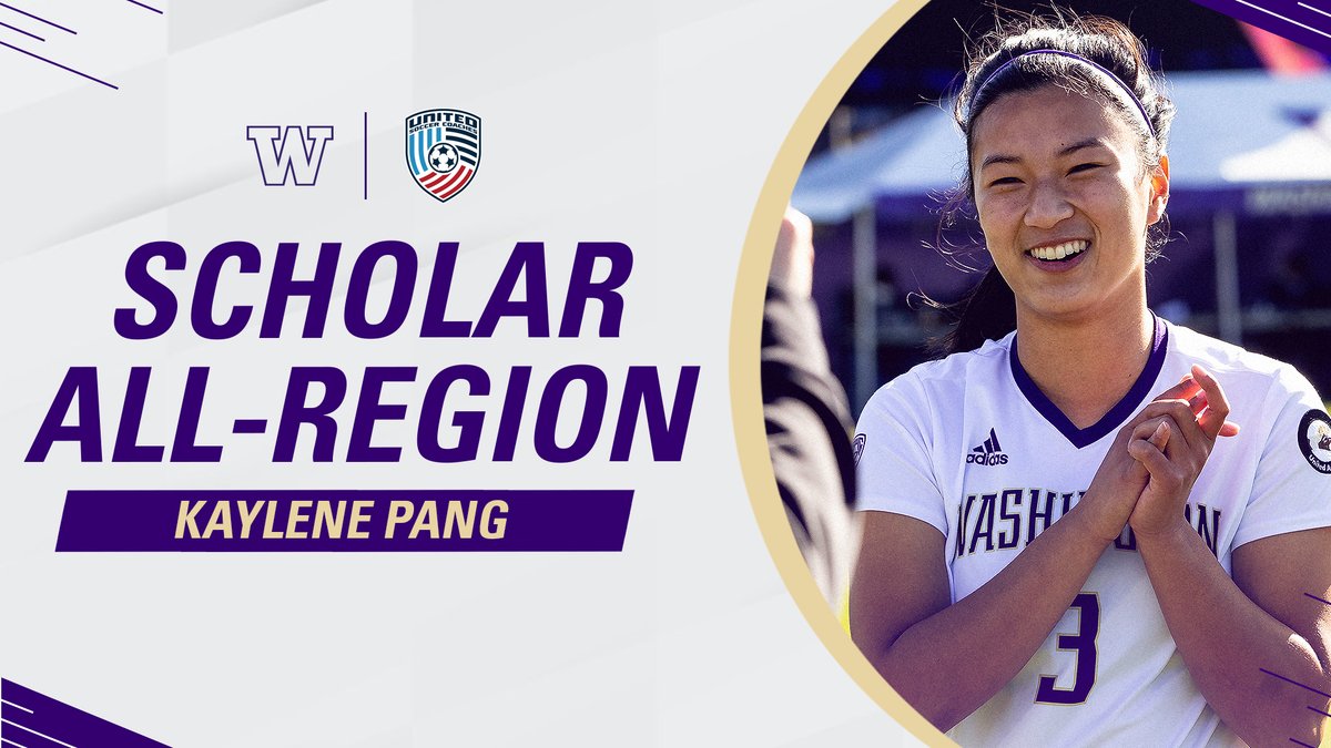 Kaylene Pang earns Scholar All-Region for the second straight year, Washington's first two-time Scholar All-Region honoree since 2011!

>>gohski.es/3v2roRg

#GoHuskies